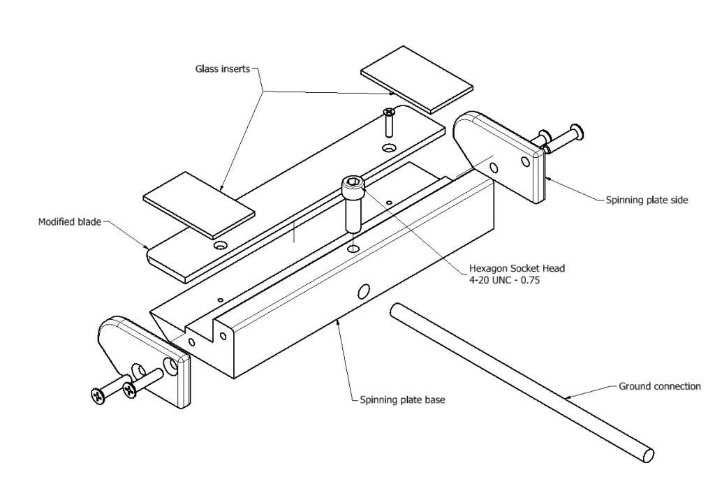 Unconfined electrospinning source plate